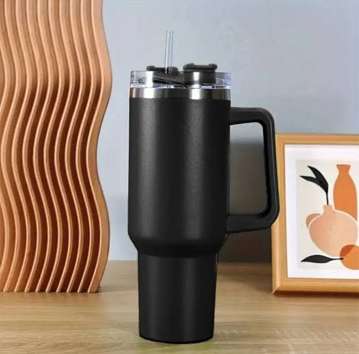 SipWip 1200ml Stainless Steel Tumbler – Hot & Cold for 16 Hours | Fireproof, Durable, Metallic Finish